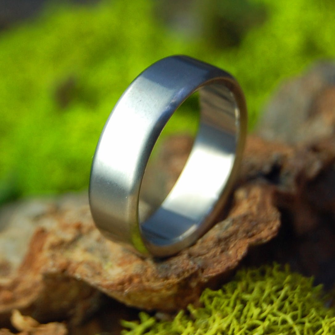 True | Size 5 At 5.4mm | Titanium Wedding Ring | On Sale - Minter and Richter Designs