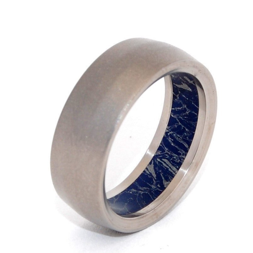 Unite | Men's Mokume Gane Titanium Wedding Ring - Minter and Richter Designs