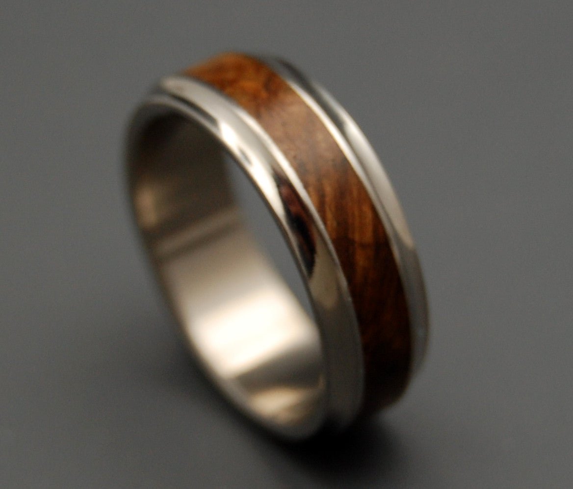 Windham | Men's Wood & Titanium Wedding Ring - Minter and Richter Designs