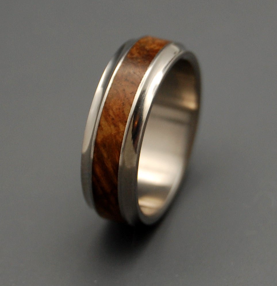 Windham | Men's Wood & Titanium Wedding Ring - Minter and Richter Designs