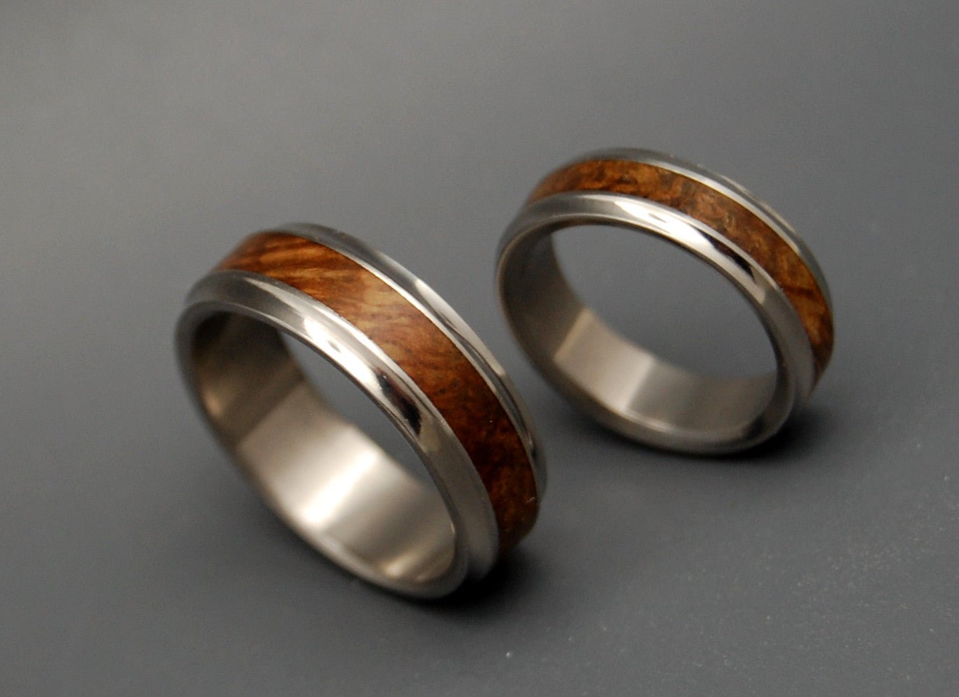 Windham | Wooden Wedding Ring Set - Minter and Richter Designs