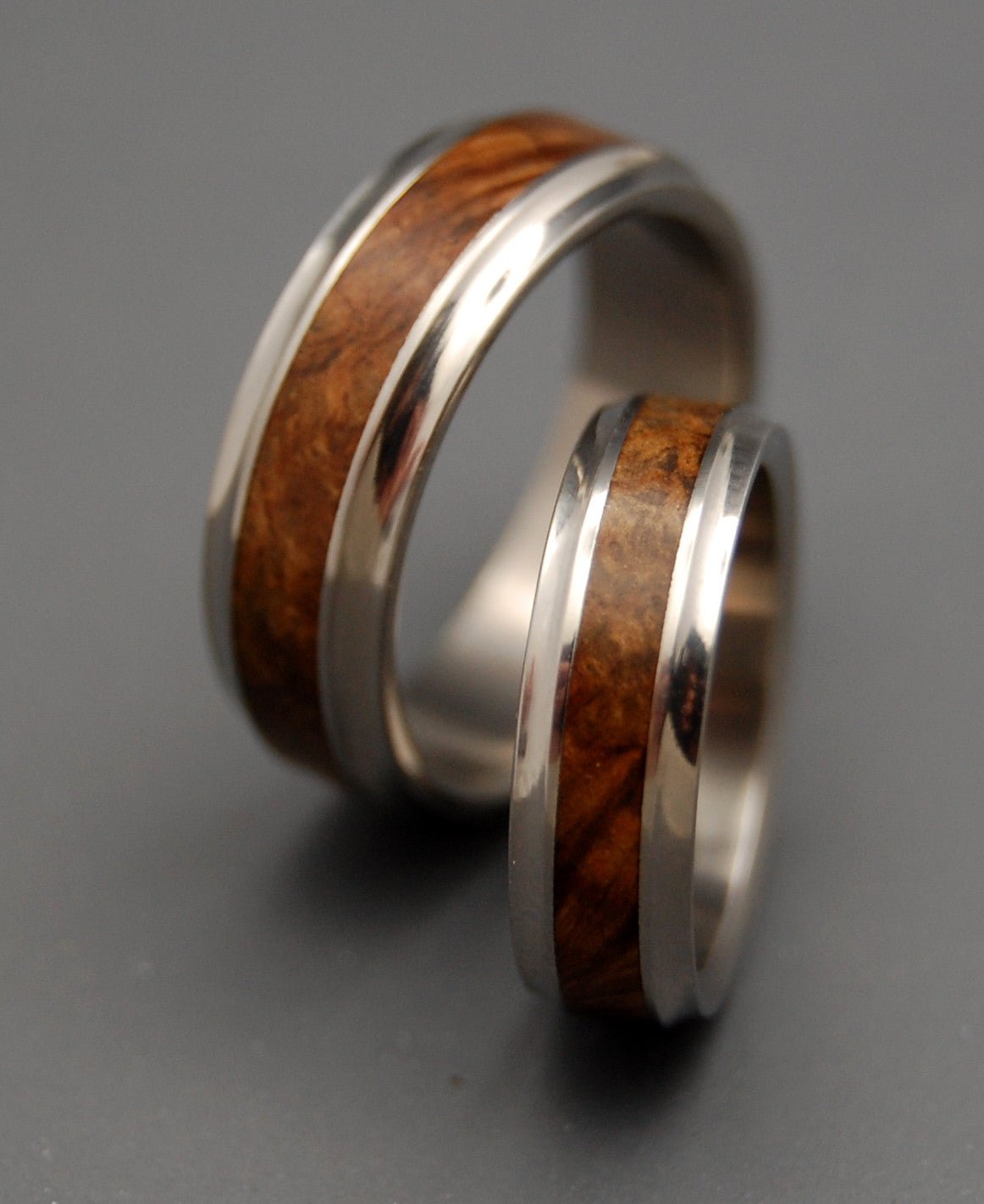 Windham | Wooden Wedding Ring Set - Minter and Richter Designs