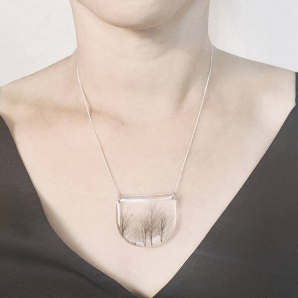 Women's Jewelry - Necklace | Drop Trees Necklace - Minter and Richter Designs