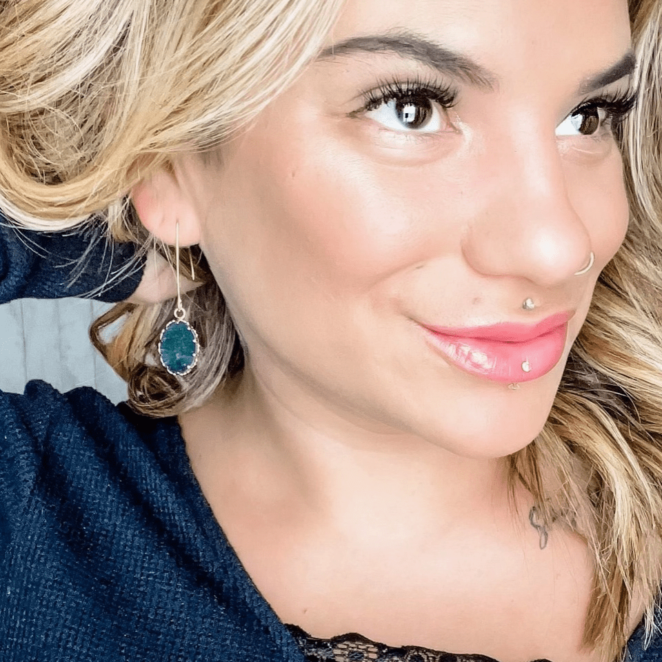 WORTHY IN SODALITE | Handmade Earrings - Minter and Richter Designs