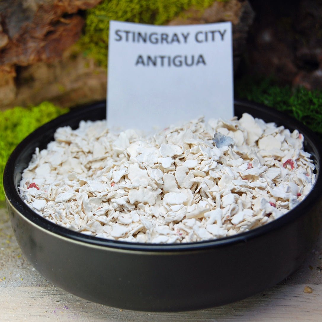 ANTIGUA Beach Sand Wedding Rings - How Earthy Materials Like Sand, Dirt and Rocks Can Symbolize Your Unique Love Story - Minter and Richter Designs