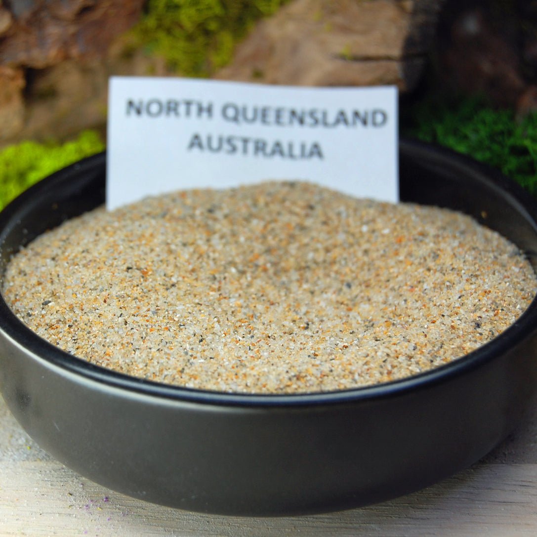 AUSTRALIA Beach Sand Wedding Rings - How Earthy Materials Like Sand, Dirt and Rocks Can Symbolize Your Unique Love Story - Minter and Richter Designs