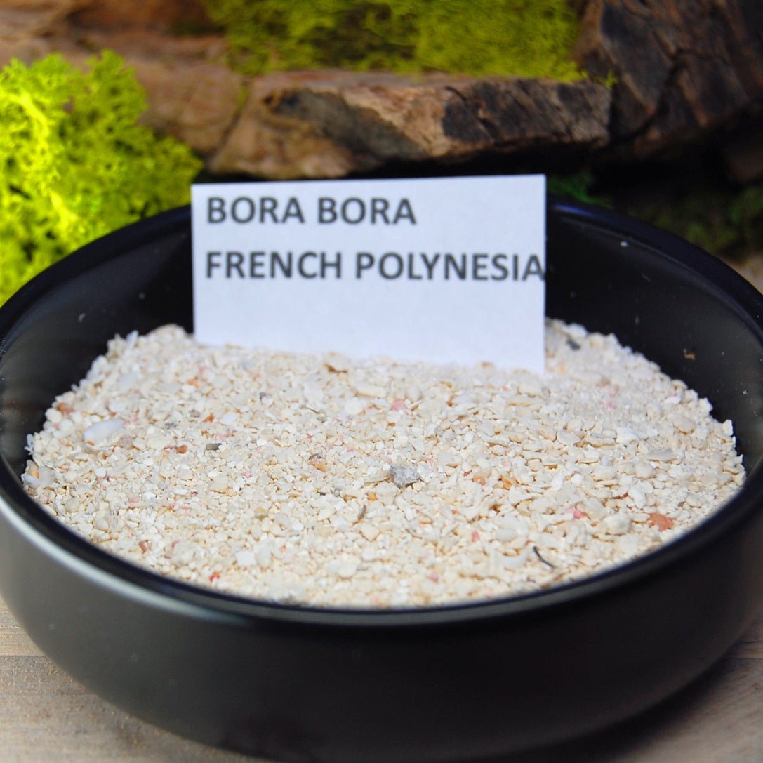 BORA BORA Beach Sand Wedding Rings - How Earthy Materials Like Sand, Dirt and Rocks Can Symbolize Your Unique Love Story - Minter and Richter Designs
