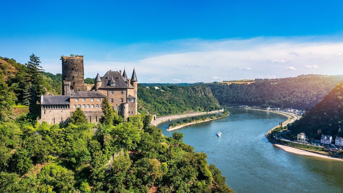 Dietmar Pohl, His Wife and the Romantic River Rhine, Germany - Minter and Richter Designs