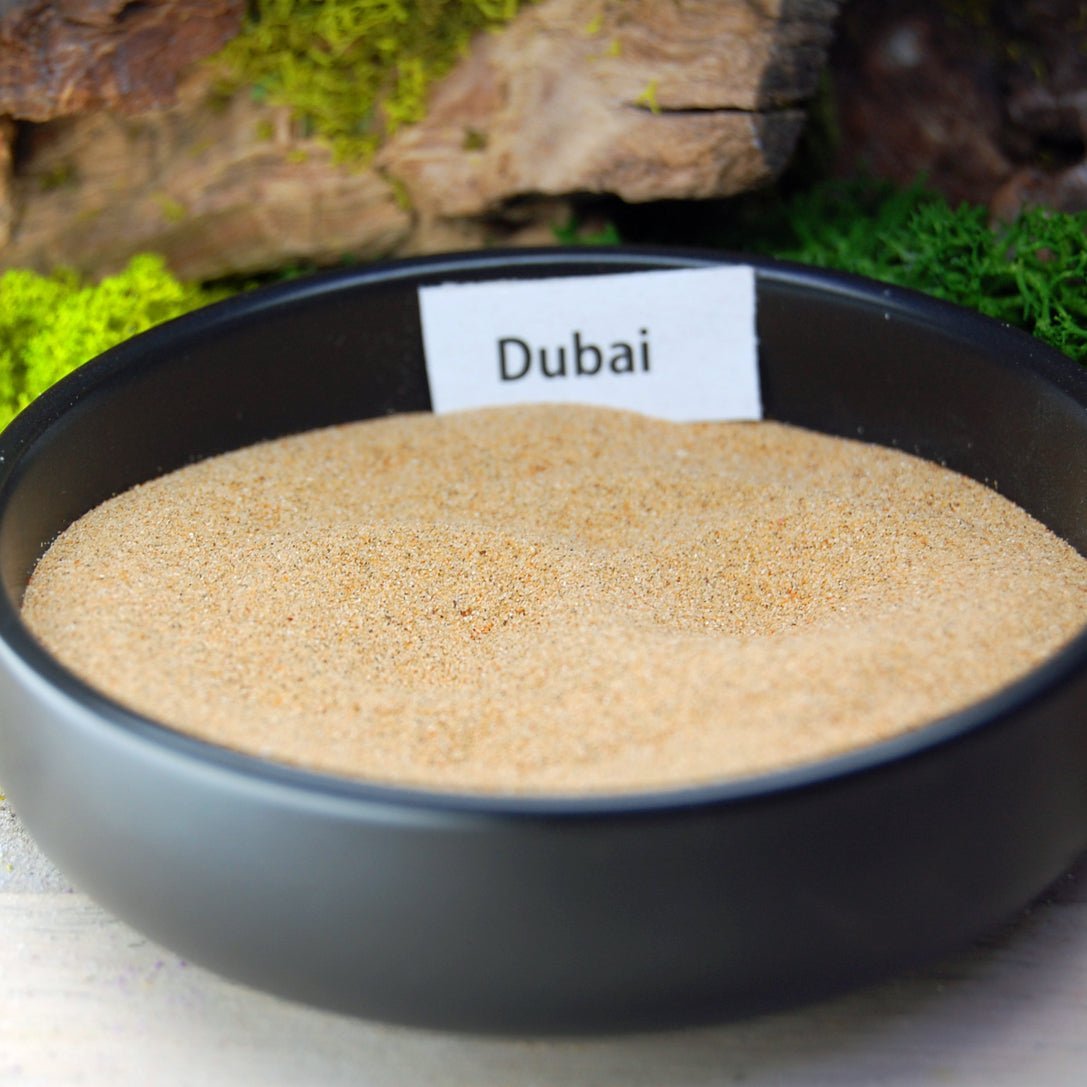 DUBAI Beach Sand Wedding Rings - Minter and Richter Designs