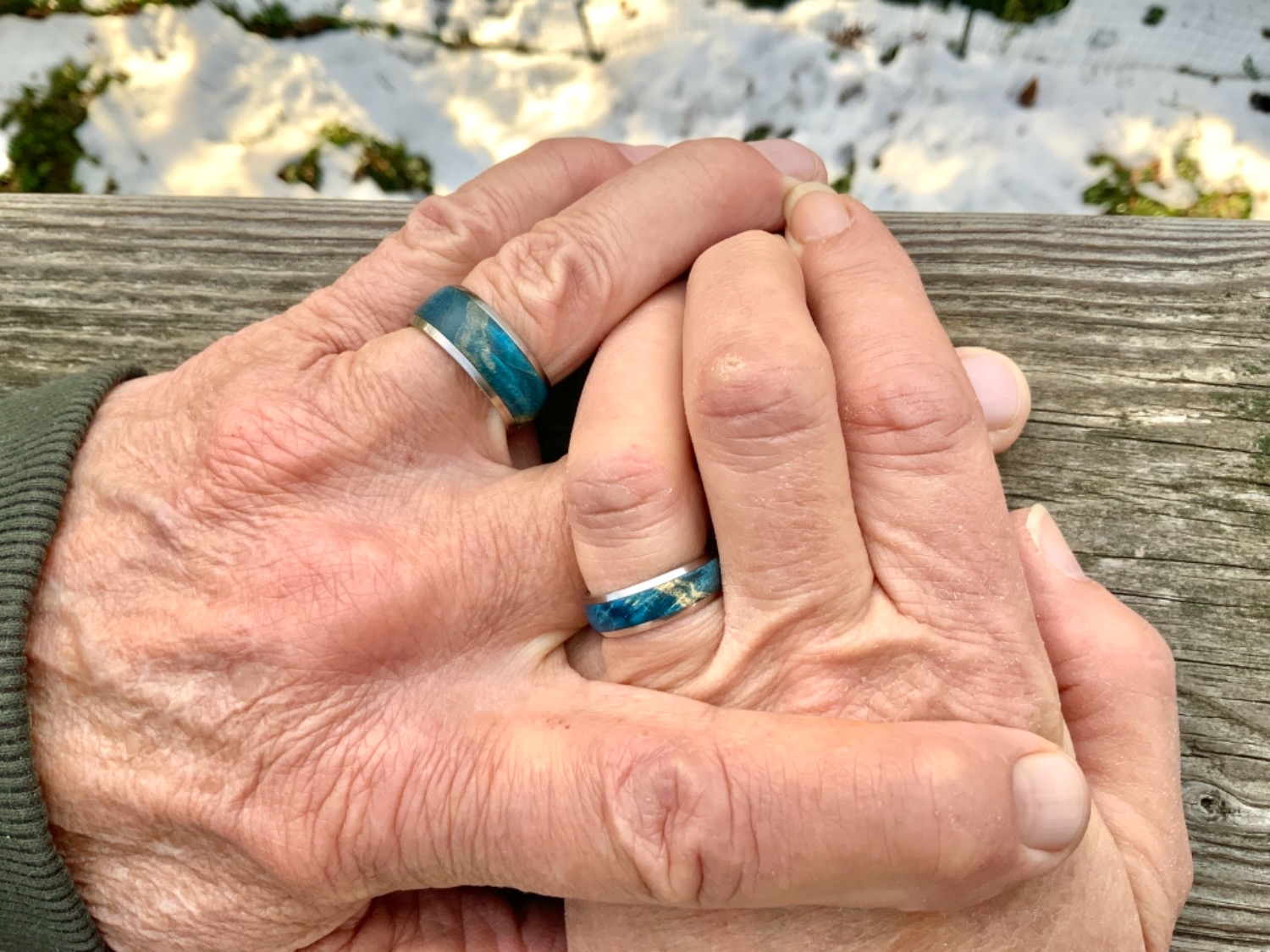Wedding Rings on older hands
