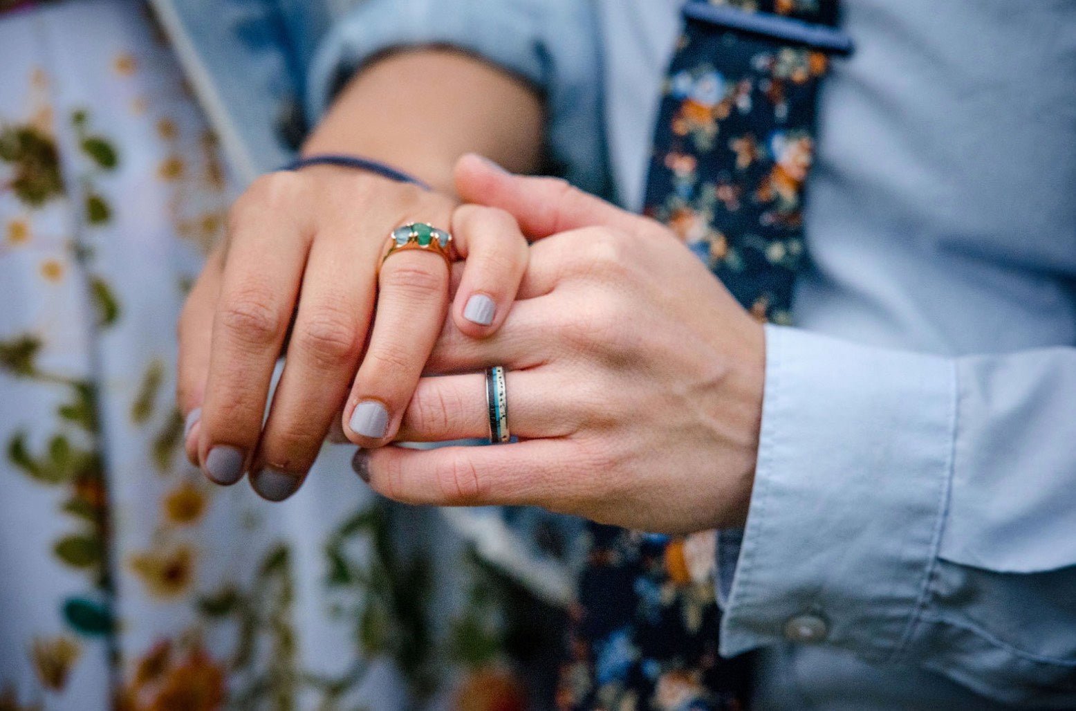 OUR RINGS ON YOUR HANDS! - More Pictures of Minter + Richter Wedding Rings on Hands - Minter and Richter Designs