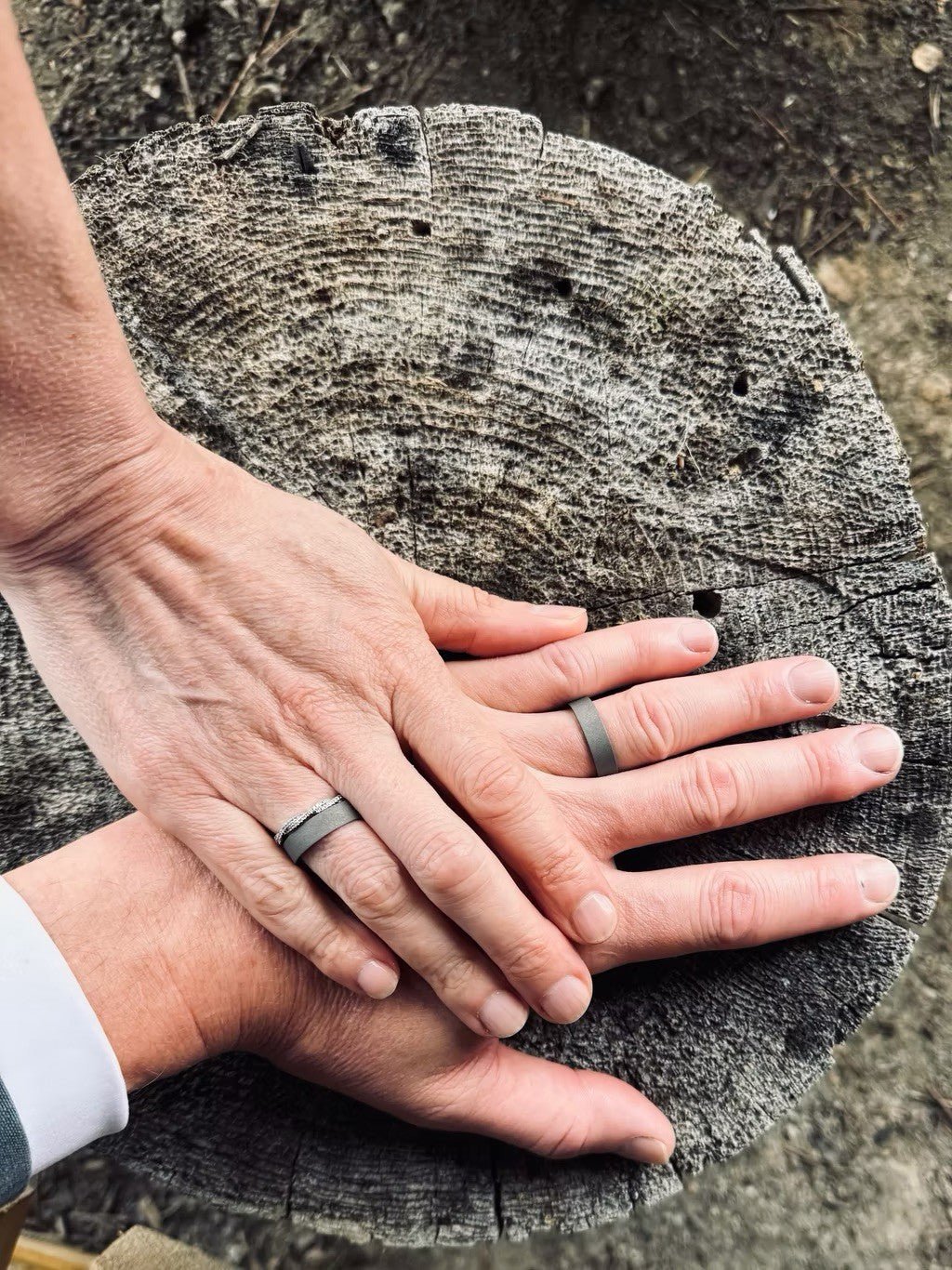 6 - 10 - 21 | Men's Titanium Wedding Ring - Minter and Richter Designs