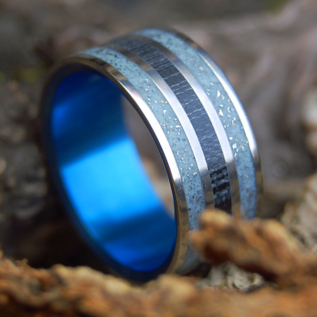 70'S BLUE CHEVELLE | Men's Carbon Fiber & Car Parts - Titanium Wedding Ring