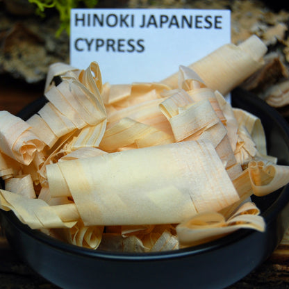 HINOKI & NATIVE COPPER | Japanese Hinoki, Michigan Native Copper Flecks & Titanium - Unique Wedding Rings