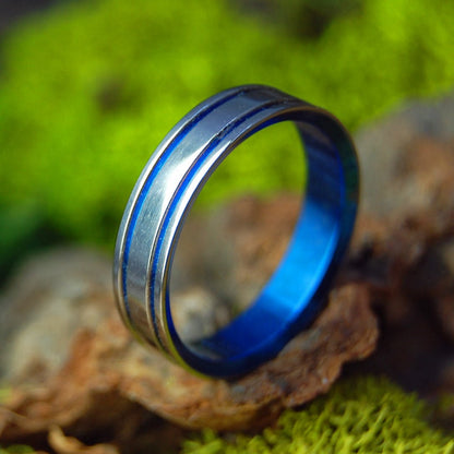 Alma Mater | Size 9.25 At 6.4mm | Titanium Wedding Ring | On Sale - Minter and Richter Designs
