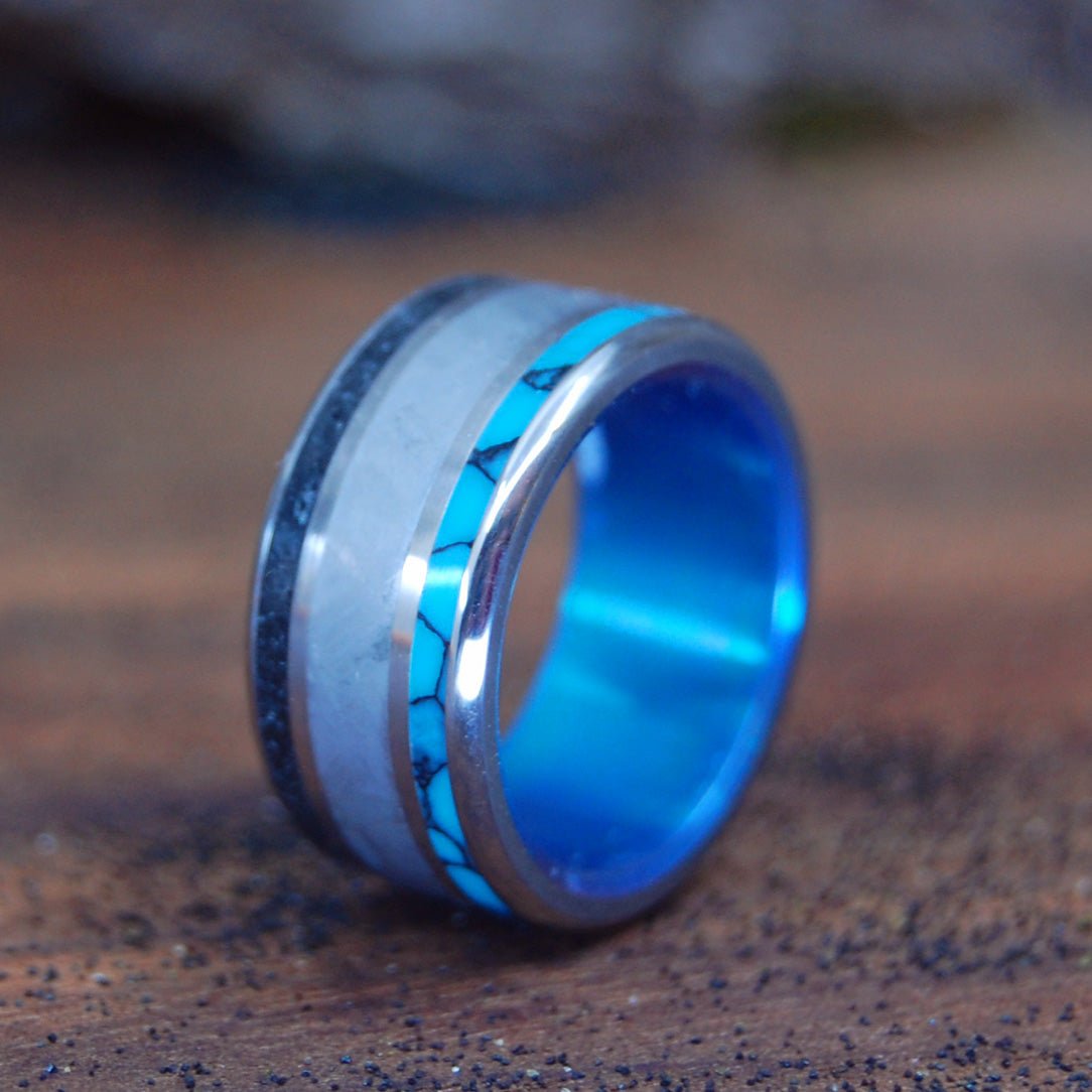 Minter & Richter | Dinosaur Bone - T-REX Tooth Ring - Men's Wedding ...