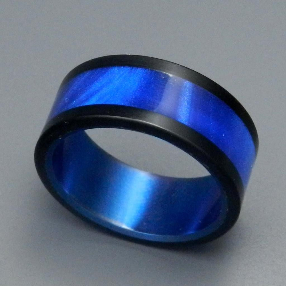 Unique Wedding Rings | Avec Tu | Titanium Wedding Rings – Minter and ...