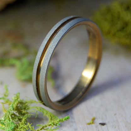 Bold as Love Bronze | Size 9.75 At 3.5mm | Titanium Wedding Ring | On Sale - Minter and Richter Designs