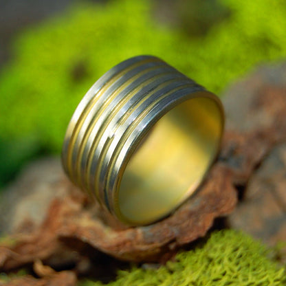 Bronze Anodized | Size 6.25 At 9.5mm | Titanium Wedding Ring | On Sale - Minter and Richter Designs