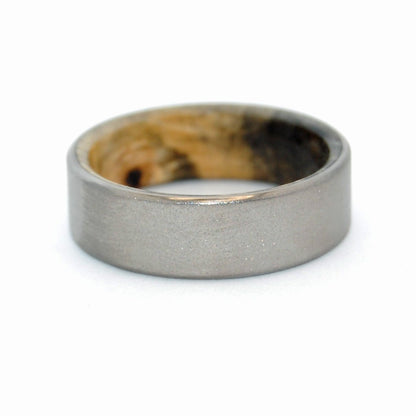California Kore | Men's California Buckeye Wood & Titanium Wedding Ring - Minter and Richter Designs
