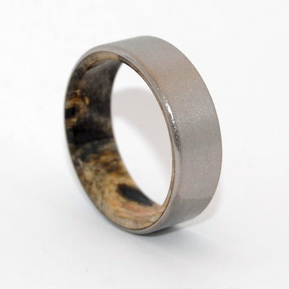 California Kore | Men's California Buckeye Wood & Titanium Wedding Ring - Minter and Richter Designs