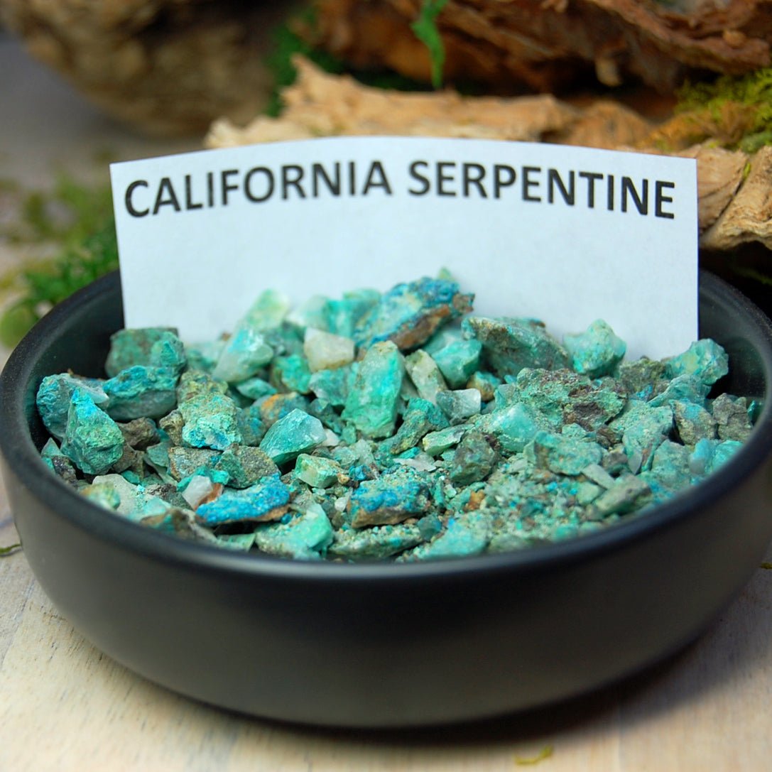 California Serpentine | Men's Light Maple Wood and California Serpentine Stone & Titanium Wedding Ring - Minter and Richter Designs
