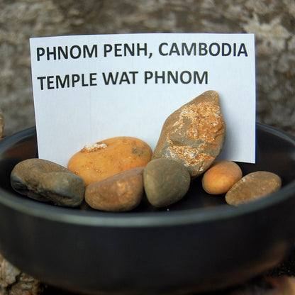 CAMBODIAN TEMPLE PHNOM PENH | Men's Cambodian Rocks, Copper & Titanium Wedding Ring - Minter and Richter Designs