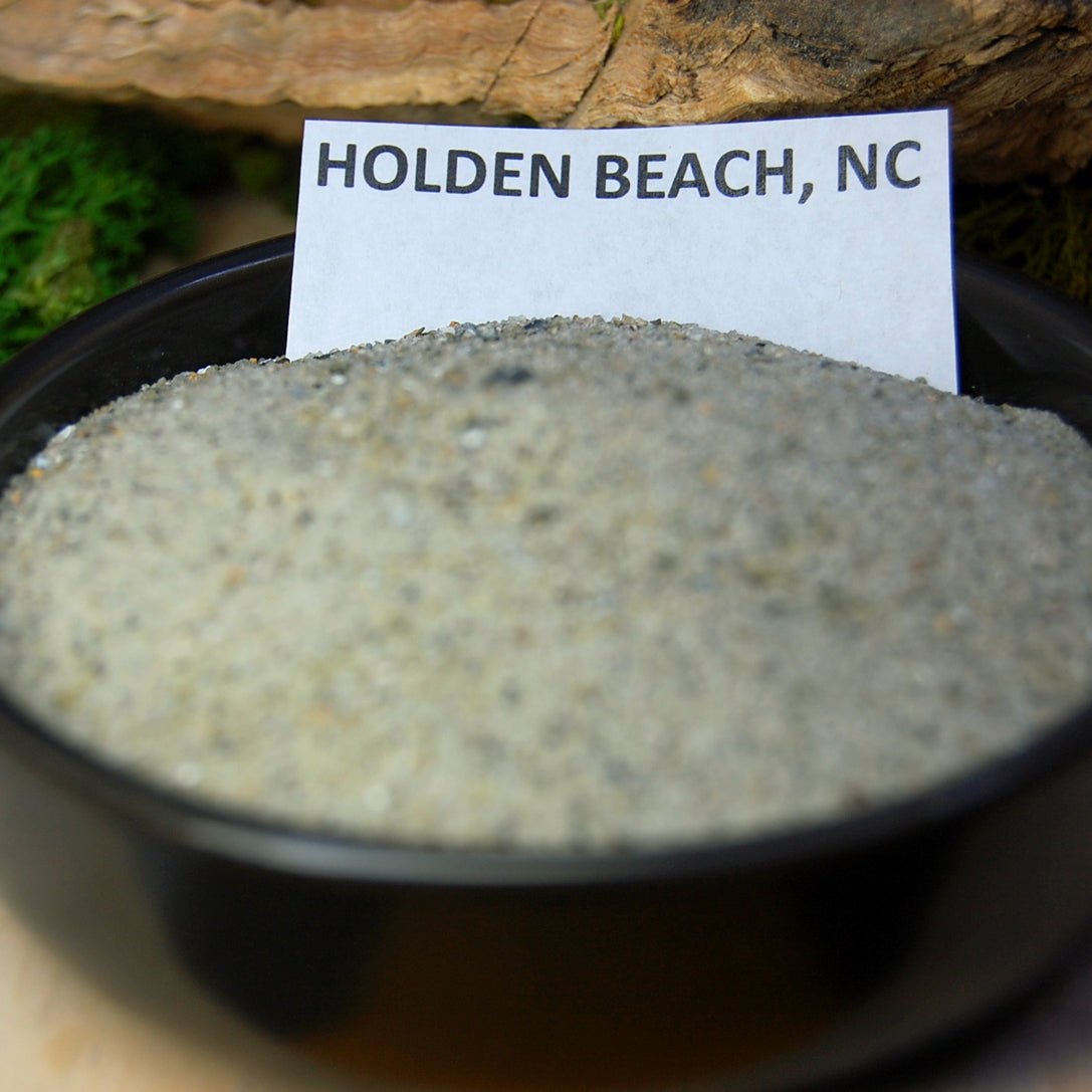 Carolina In My MInd | Holden NC Beach Sand - Unique Wedding Rings - Minter and Richter Designs