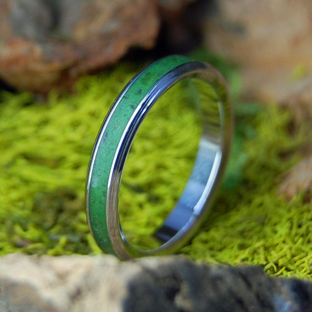 Connemara Marble Inox | Connemara Marble Ireland, Inox Steel Wedding Ring - Minter and Richter Designs
