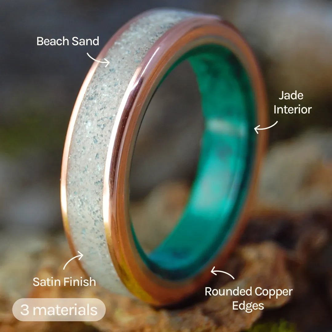 Sand Stone Rings Custom Any Sand Ring – Minter and Richter Designs