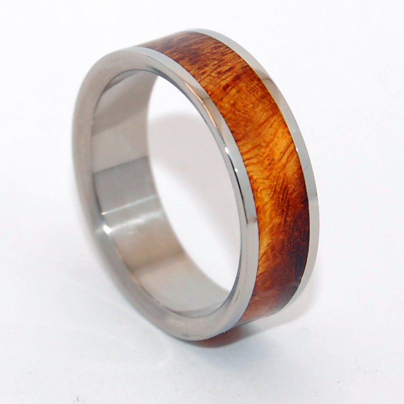 Desert Rose | Men's Desert Rose Wood Wedding Ring - Minter and Richter Designs