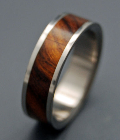 Desert Rose | Men's Desert Rose Wood Wedding Ring - Minter and Richter Designs