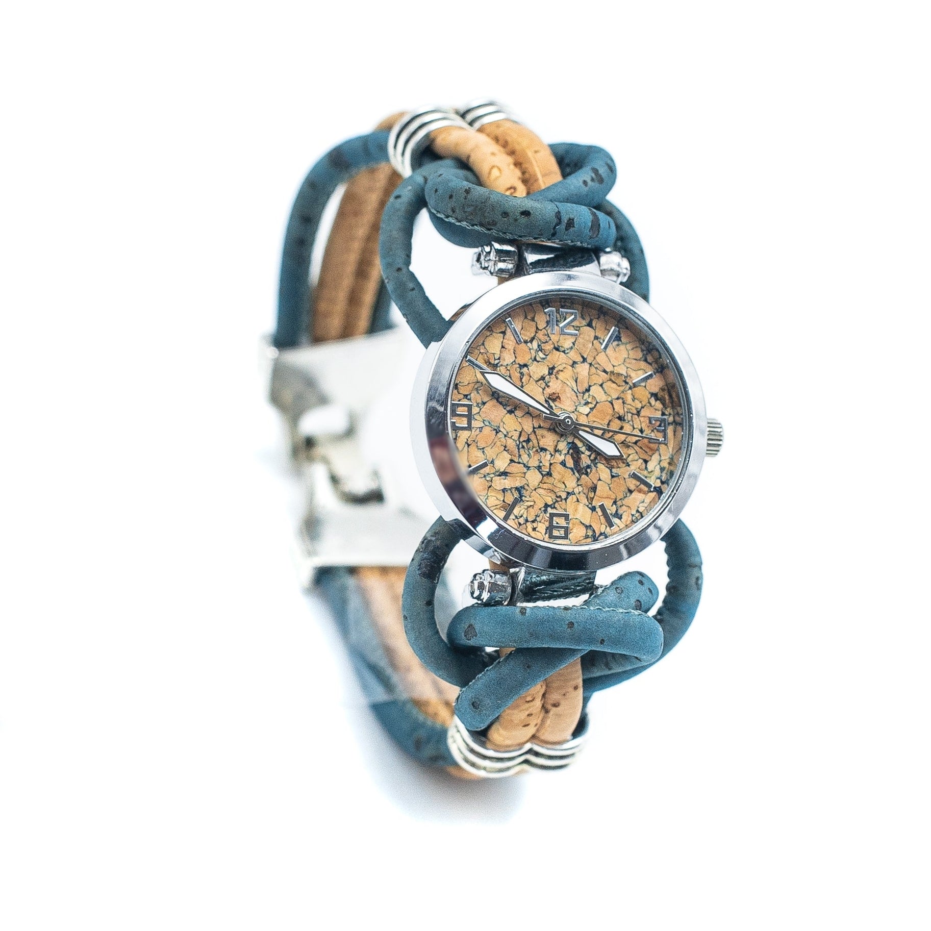 Diy Women's Cork Quartz Watch - Wrist Watch - Christmas Gift - Minter and Richter Designs
