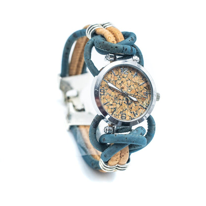 Diy Women's Cork Quartz Watch - Wrist Watch - Christmas Gift - Minter and Richter Designs