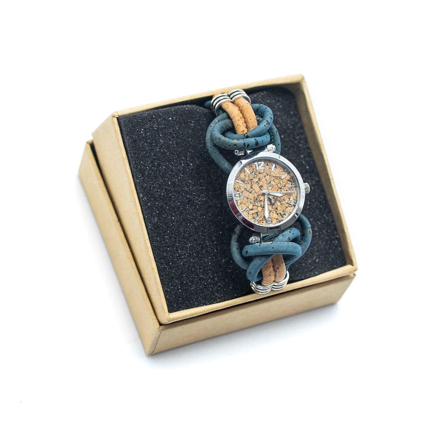 Diy Women's Cork Quartz Watch - Wrist Watch - Christmas Gift - Minter and Richter Designs