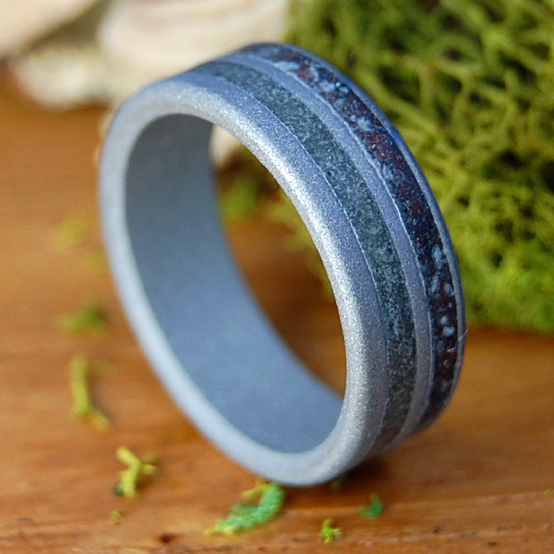 EMERSON POINT FL MANATEES | Emerson Point FL Rocks, Beach Sand - Unique Wedding Ring - Minter and Richter Designs