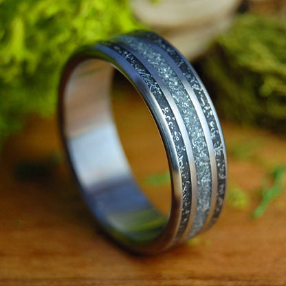 F - 14 TOMCAT MIL POWER | Men's Fighter Jet & Titanium Wedding Ring - Minter and Richter Designs