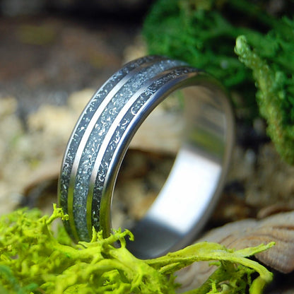 F - 14 TOMCAT MIL POWER | Men's Fighter Jet & Titanium Wedding Ring - Minter and Richter Designs