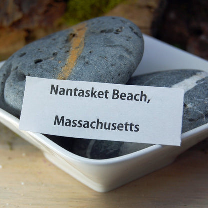 Fantastic Nantasket | Men's Beach Sand/Rocks, Aquatic Resin & Titanium Wedding Ring - Minter and Richter Designs