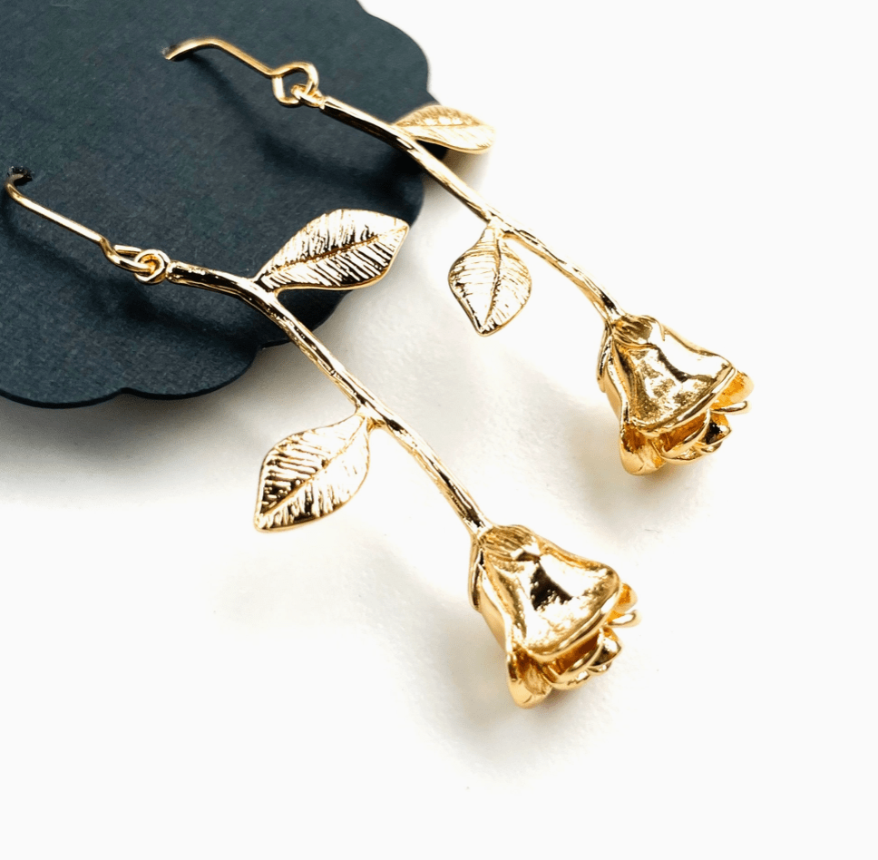 FOREVER ROSE | Handmade Earrings - Minter and Richter Designs