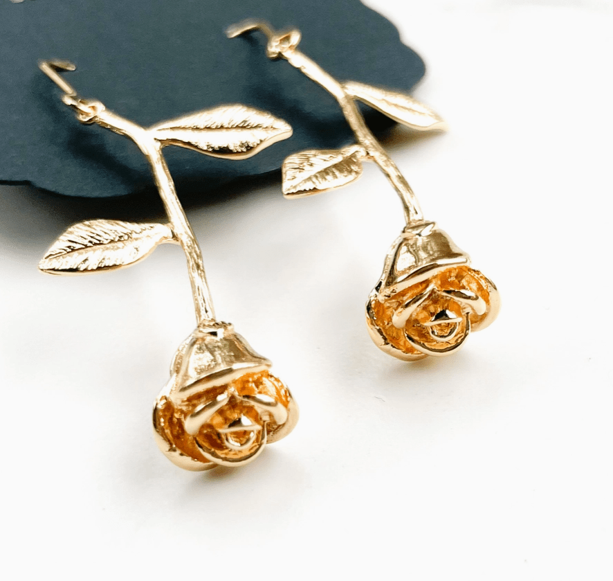 FOREVER ROSE | Handmade Earrings - Minter and Richter Designs