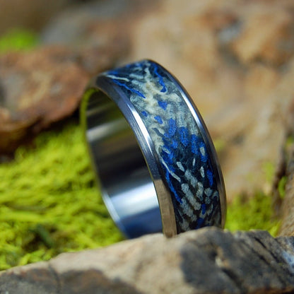 Friendship Bracelet Ring | Men's Friendship Bracelet & Titanium Wedding Ring - Minter and Richter Designs