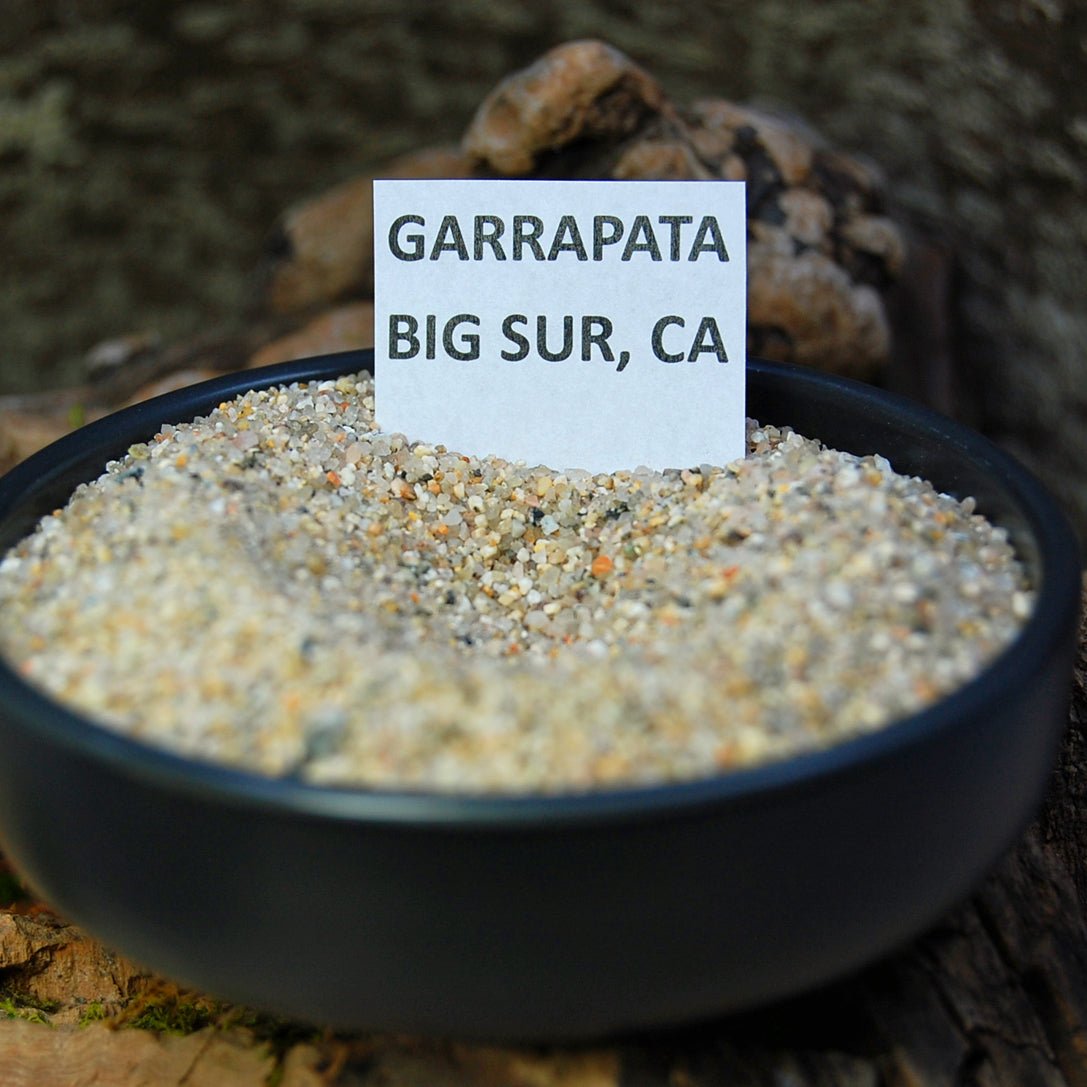 Garrapata Big Sur Sand & Copper | Beach Sand, Copper & Titanium Wedding Ring - Minter and Richter Designs