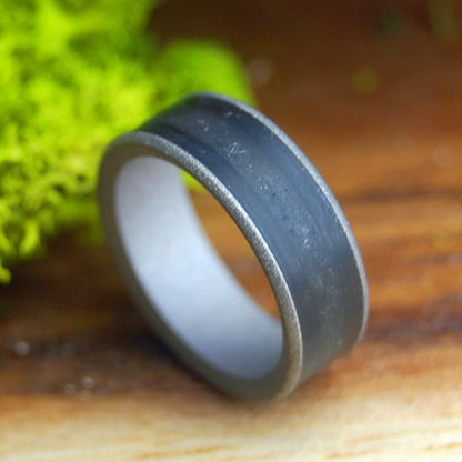 GROOM'S SHIRT | Wedding Shirt Fabric & Titanium Wedding Ring