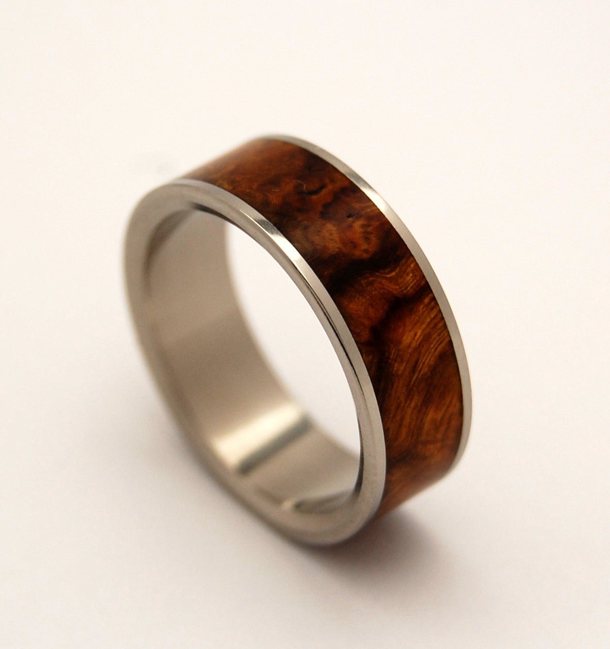 Helios | Men's Wood & Titanium Wedding Ring - Minter and Richter Designs