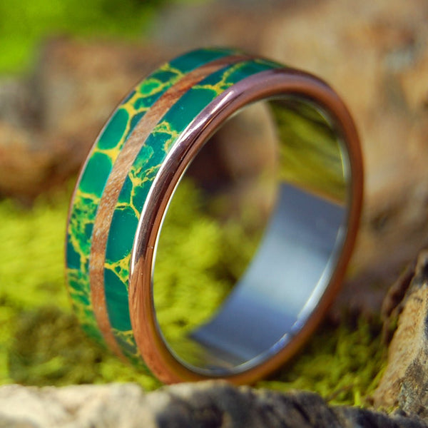 TOM WOOD(トムウッド) Dome Ring Jade グリーン 50 TOM WOOD