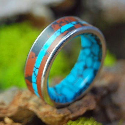 Knock on My Door | Size 10 At 7.9mm | Unique Wedding Band | On Sale - Minter and Richter Designs