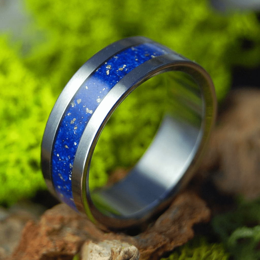Memento Ring: Custom Single Inlay - Minter and Richter Designs