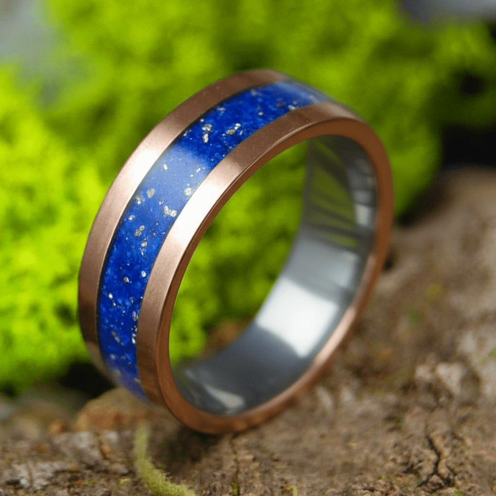 Memento Ring: Custom Single Inlay - Minter and Richter Designs