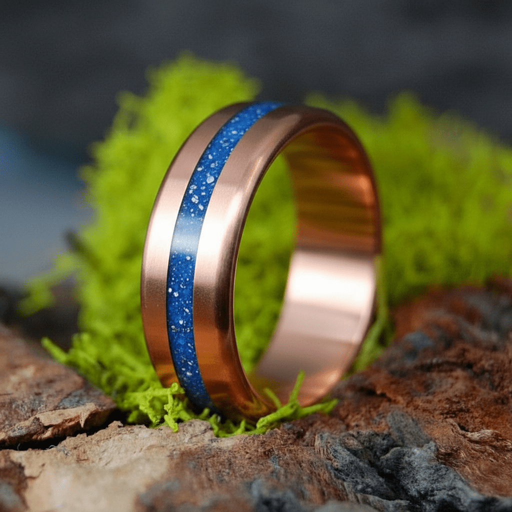 Memento Ring: Custom Single Inlay - Minter and Richter Designs